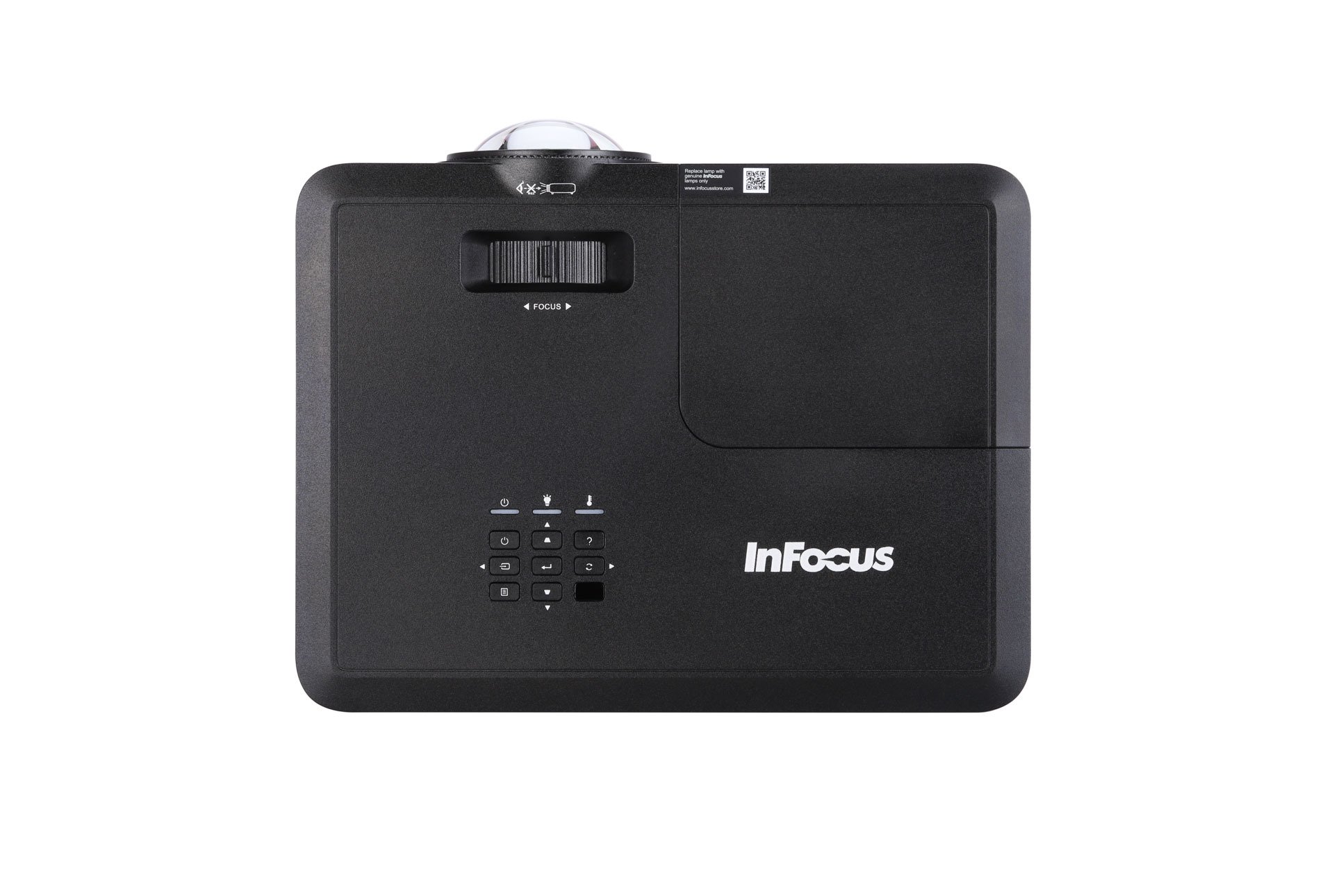 InFocus IN118BBST Projector top view