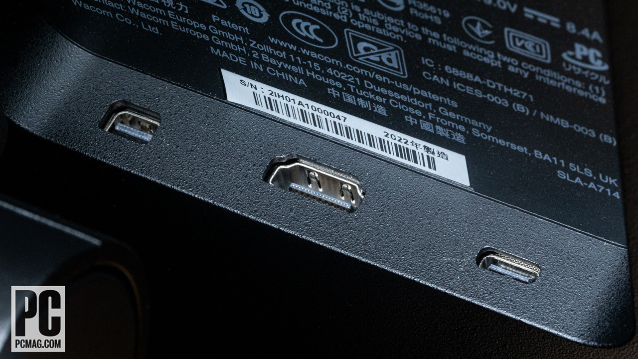 Wacom Cintiq Pro 27: Ports