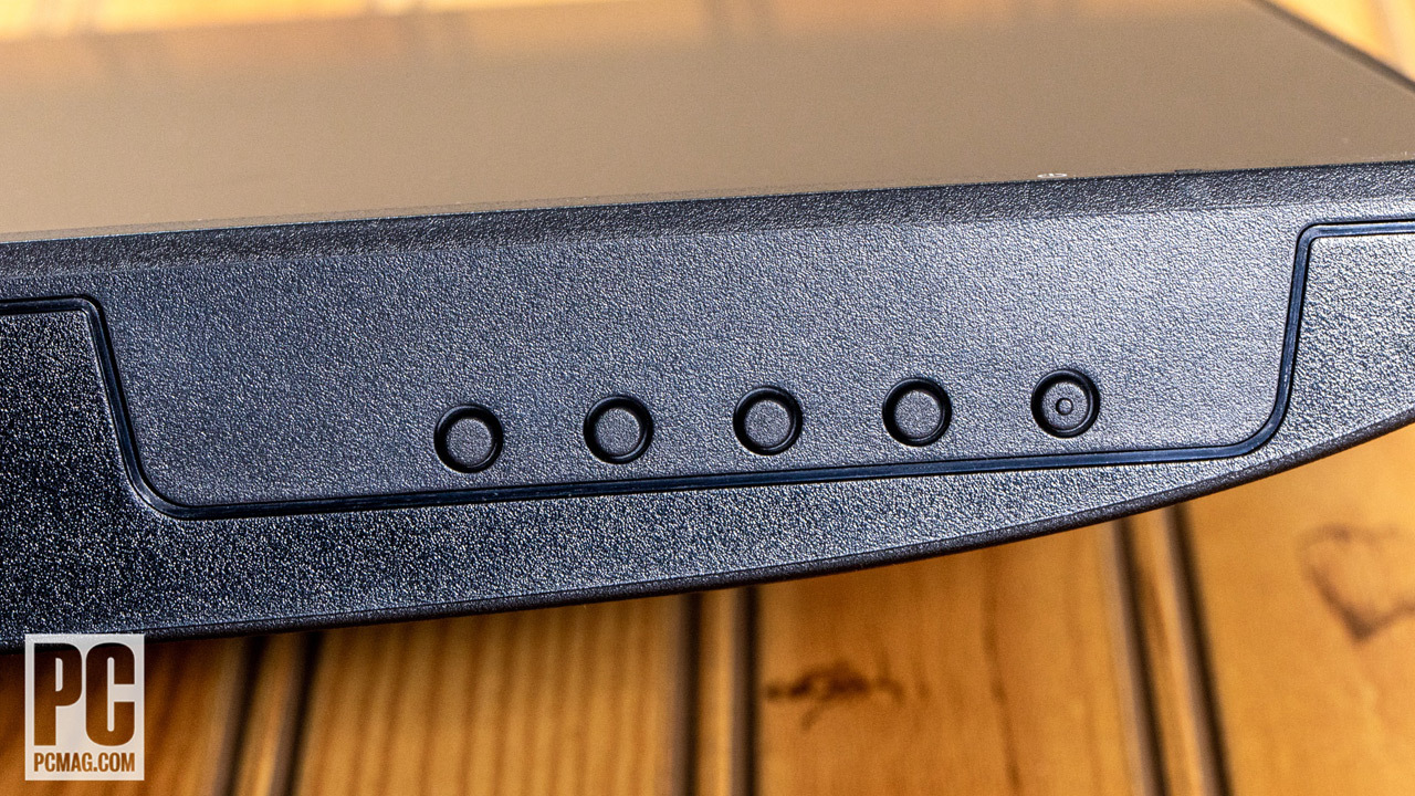 Monoprice 24-Inch CrystalPro Business Monitor controls