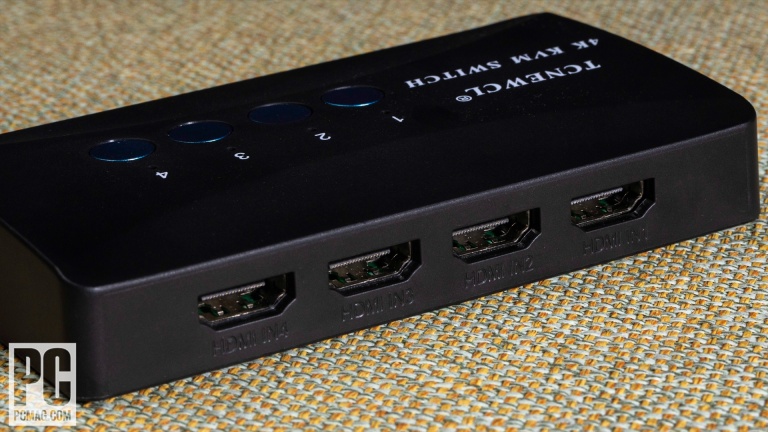 Tcnewcl 4-Port 4K KVM Switch Image