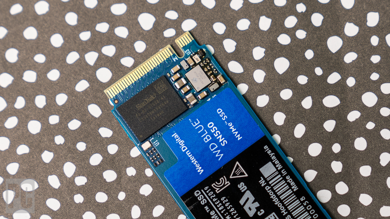 WD Blue SN550 M.2 connector