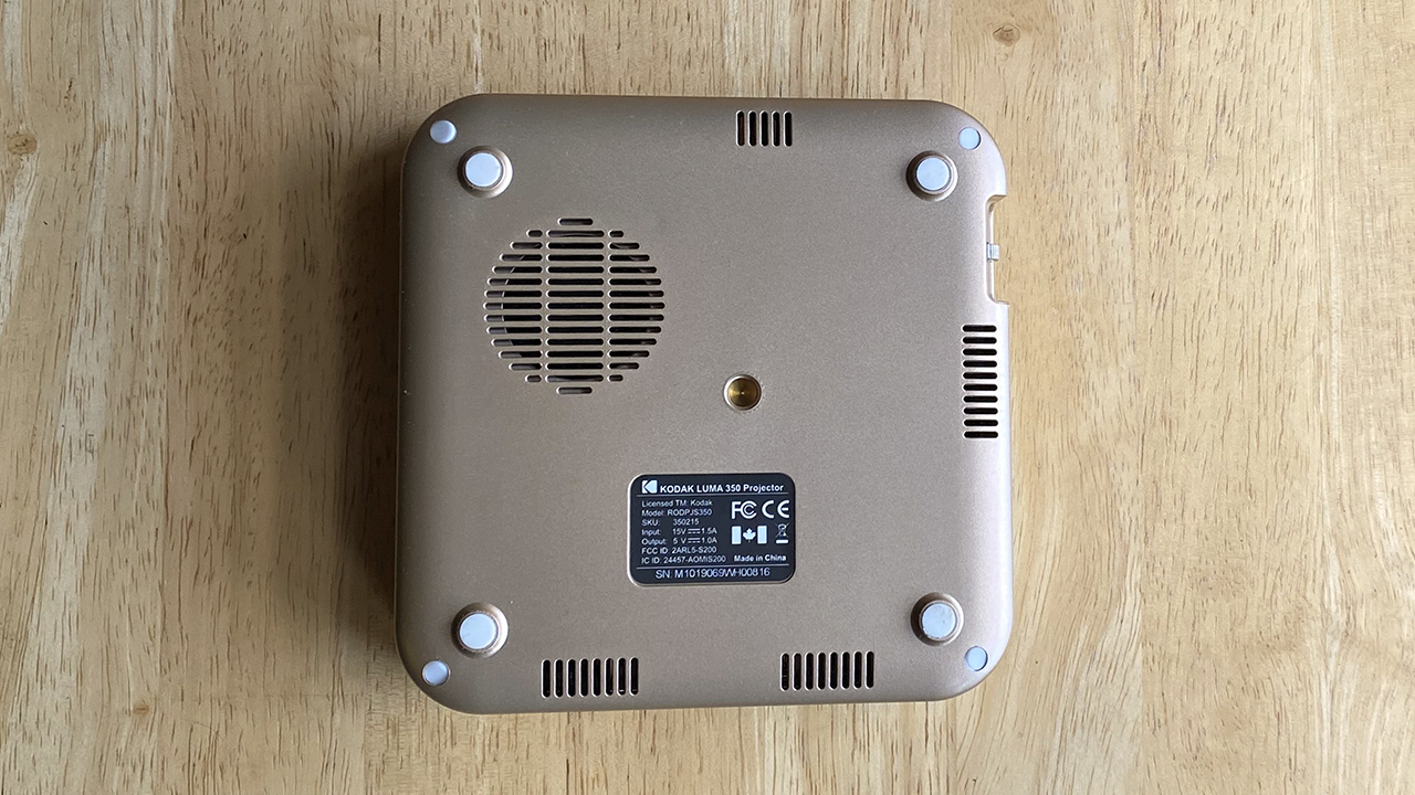 Kodak Luma 350 underside