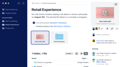 Dropbox Redesign