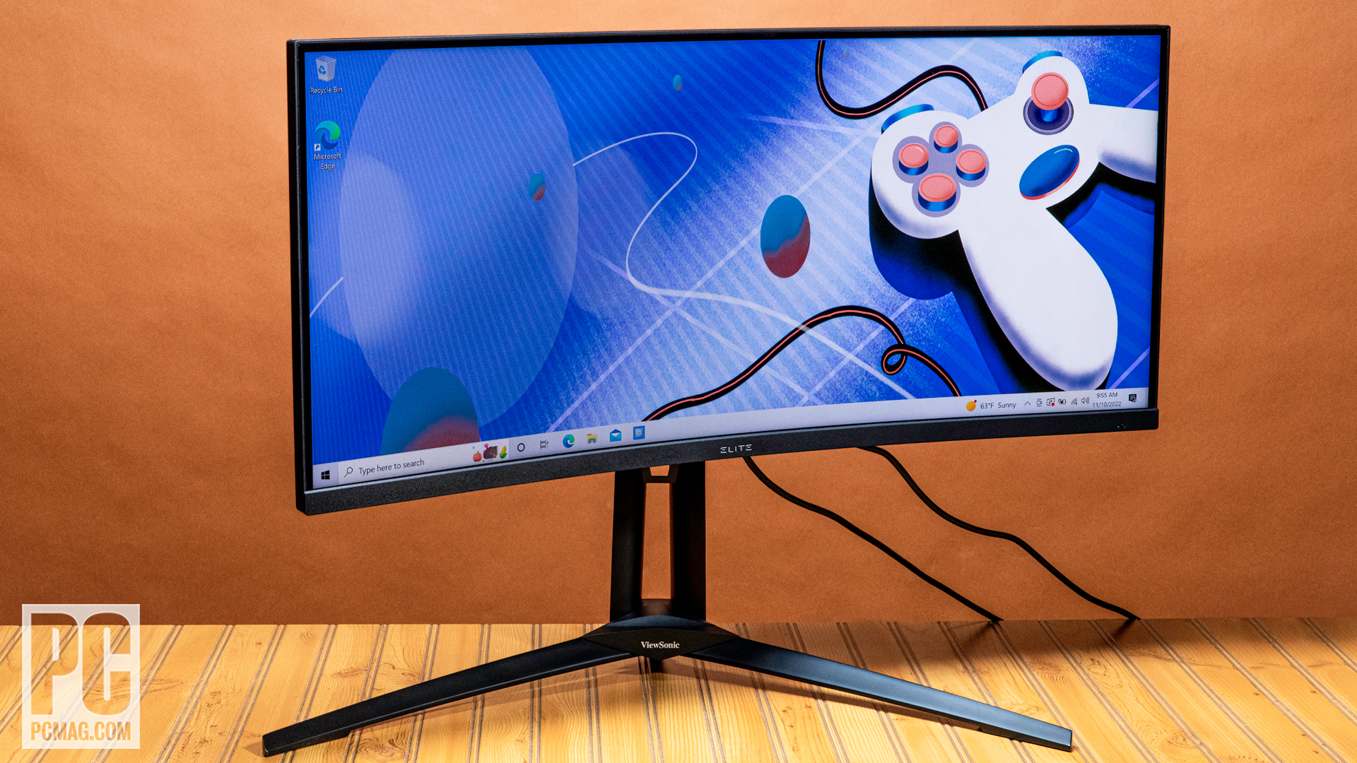 ViewSonic Elite XG341C-2K left angle