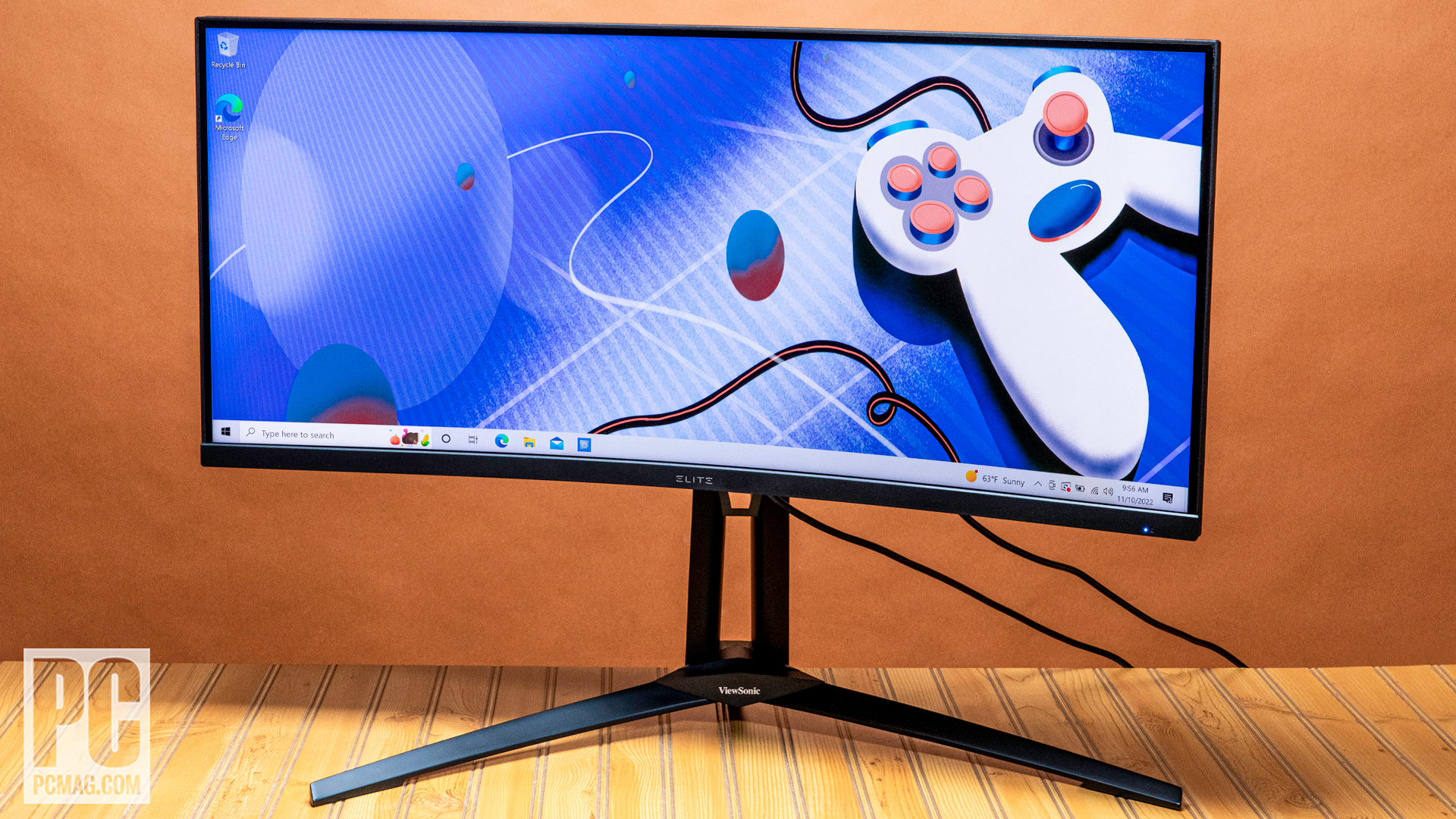 ViewSonic Elite XG341C-2K right angle