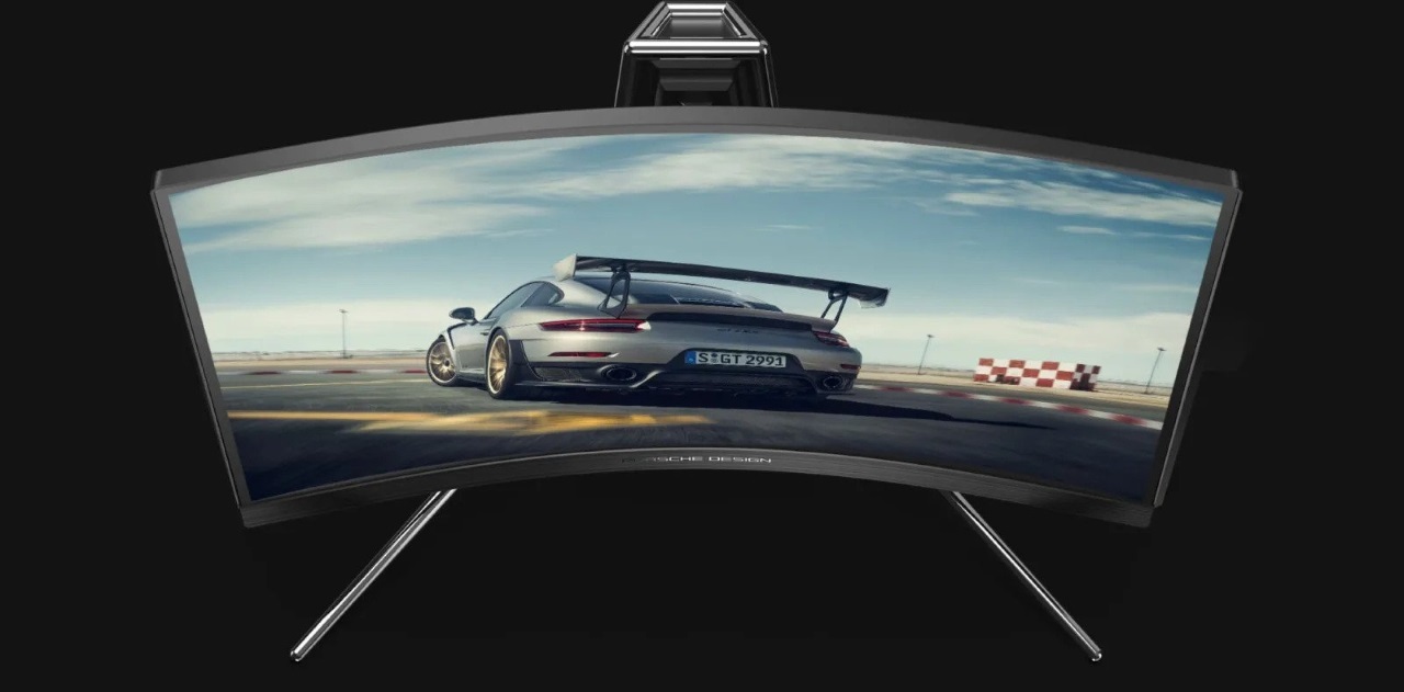 Porsche Design Agon by AOC PD27 front view