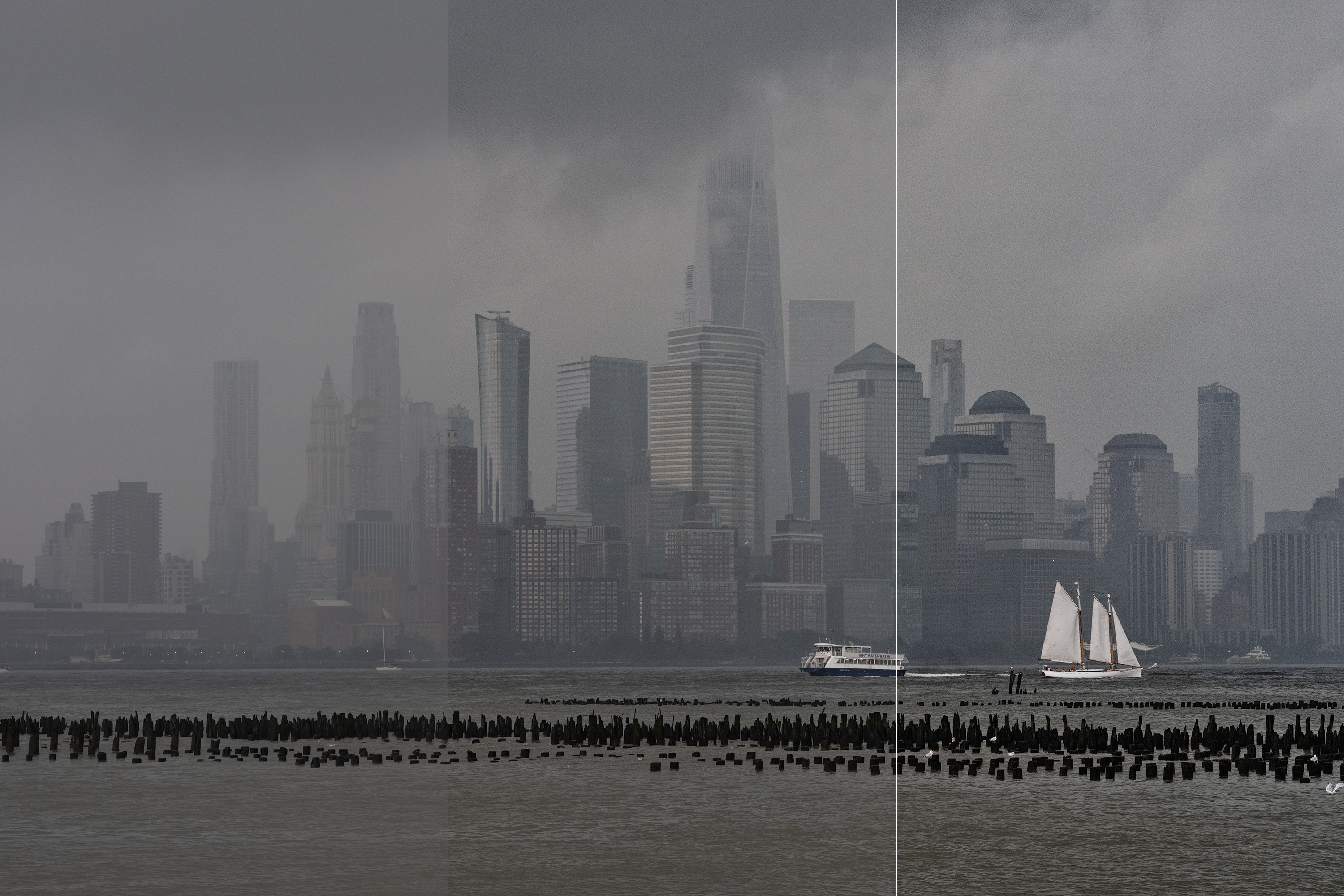 Downtown Manhattan with ClearView added
