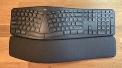 Logitech Ergo K860 Wireless Keyboard top down