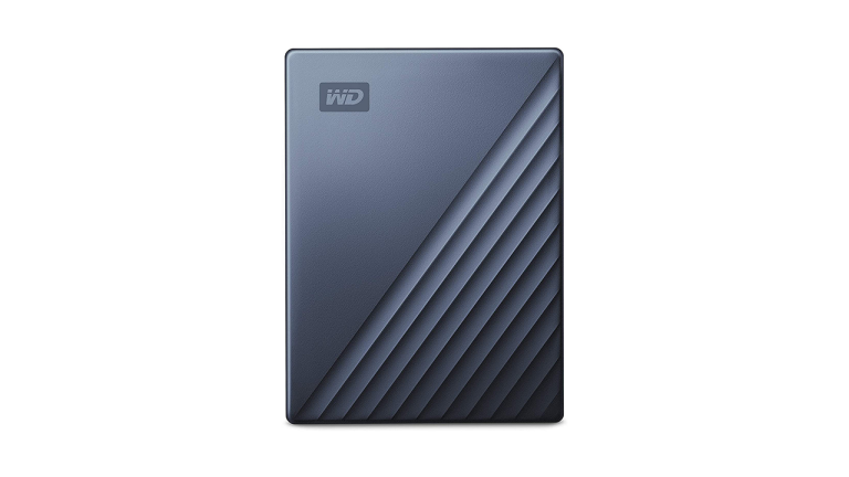 WD 2TB My Passport Ultra Blue Portable External USB-C HDD