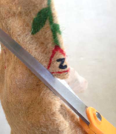 cutting out planting holes in GrowBox