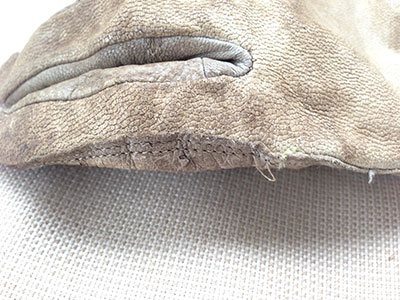 Seams coming apart on StoneBreaker Gloves