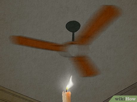 Step 1 Take in your environment before interpreting a candle flame.