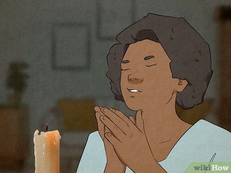 Step 3 Set an intention before lighting your candle.