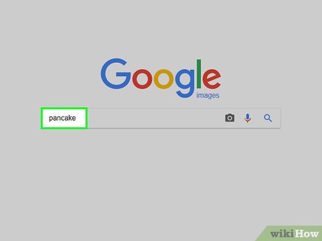 Step 2 Enter an image search query.