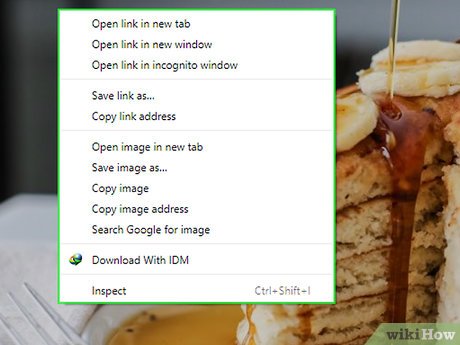 Step 3 Right-click the image.