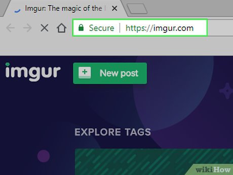 Step 2 Open Imgur.