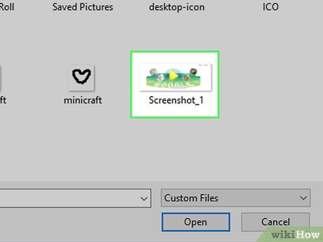 Step 5 Select an image from your computer.