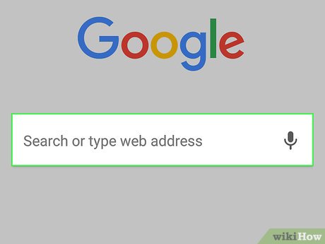 Step 2 Tap the address bar.