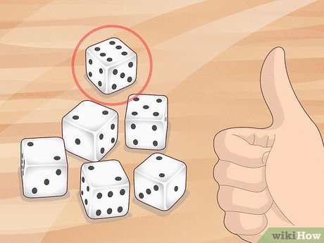 Step 2 Stop rolling when you only have 1 or 2 unscored dice left.