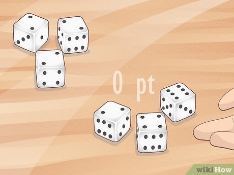 Step 7 End your turn and lose points you earned if you don’t have any scoring dice.