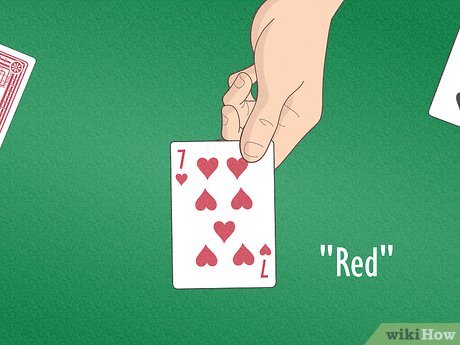 Step 2 Play “red or black?”