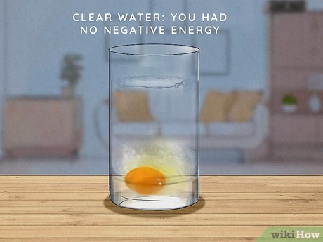 Step 7 Clear water means you had no negative energy.