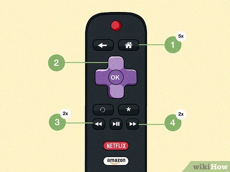 You can also use a secret code to restart your Roku.