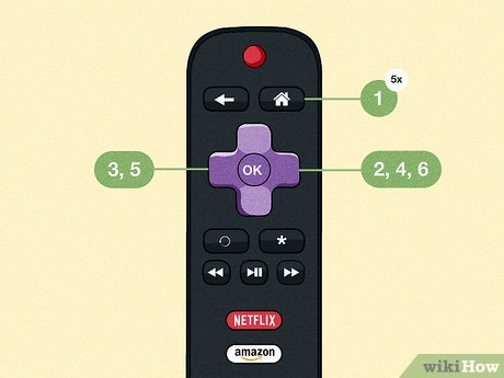 The secret Roku Network menu lets you view and edit network settings.