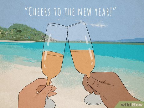 Transform your greeting into a toast.