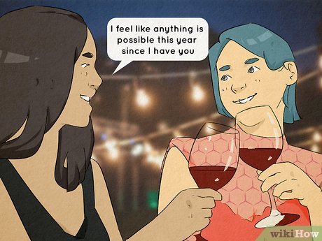 Turn your holiday greeting into a sentimental message for your beau.