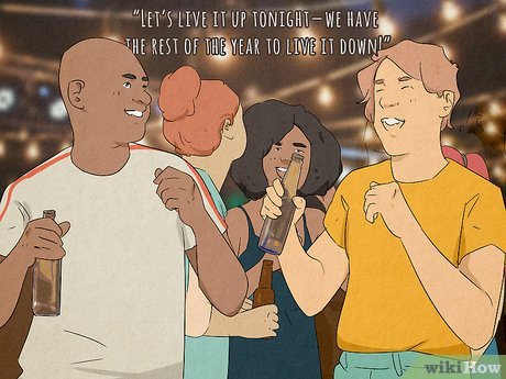 Encourage your fellow partygoers to make the most of the celebration.