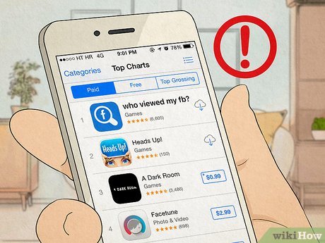 No app or browser extension can see who views your profile.