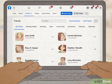 Your top friends are the people you interact with most on Facebook.