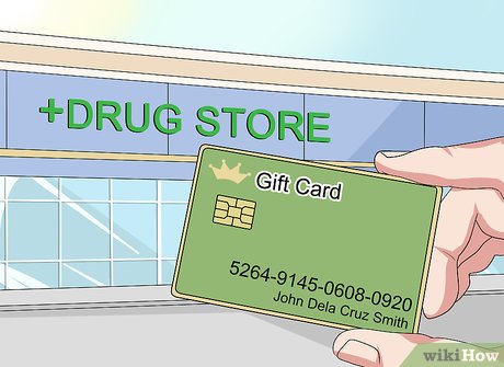 Step 3 Use your gift card at a drugstore to get redeemable points.