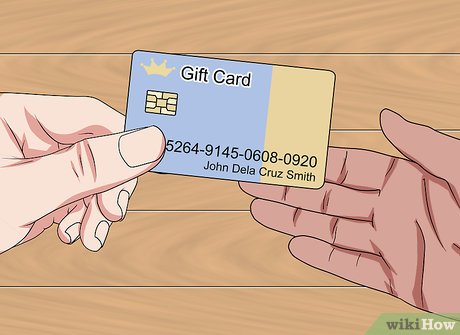 Step 4 Give your card as a gift.