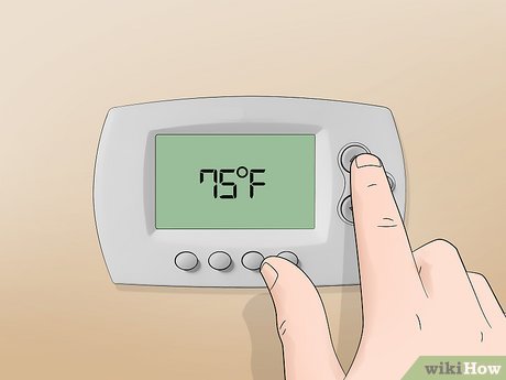 Step 3 Turn up the central heating.