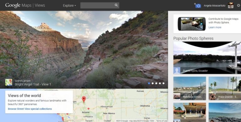 Share 360-Degree Panoramas on Google ‘Views’