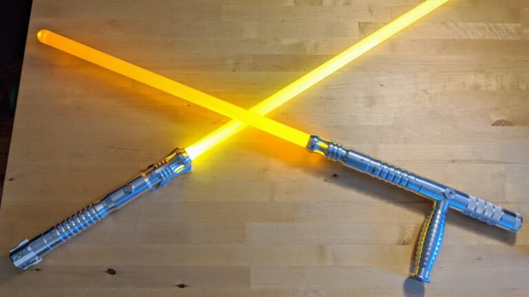 Hands On With Ultrasabers’ Custom Stunt Lightsabers