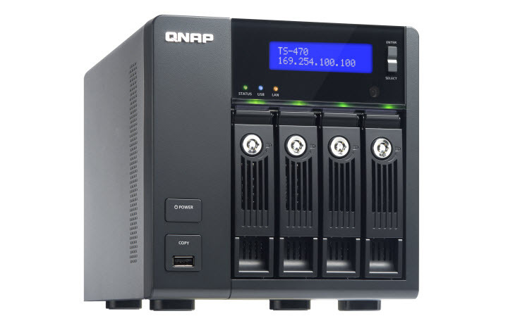 QNAP TurboNAS TS-470 Review