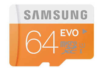 Samsung MicroSDXC 64GB EVO Memory Card with Adapter Review