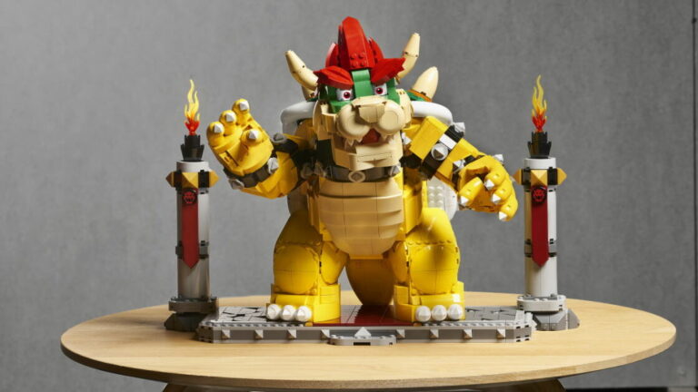 The Mighty Bowser Lego Set Uses 2,807 Bricks, Costs $270