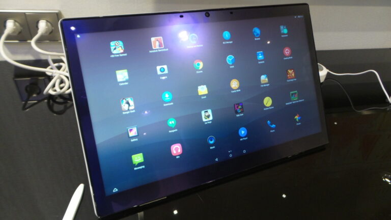 Hands On With Alcatel’s Giant Kitchen Tablet