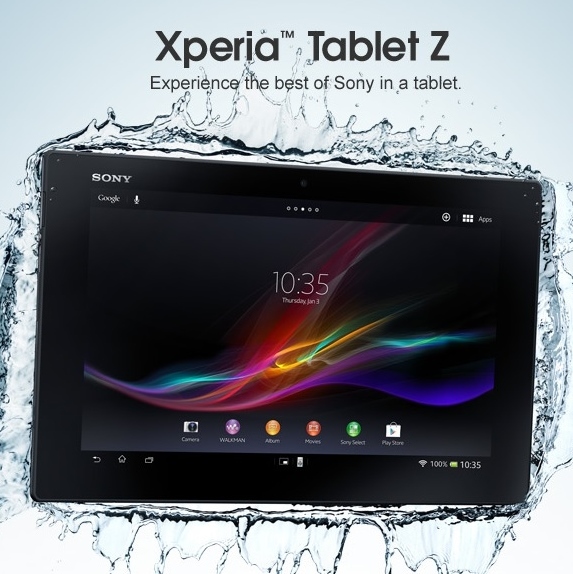 Sony Xperia Tablet Z Available for Pre-Order