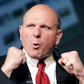 Ballmer’s Bonus Cut Over Windows 8, Surface