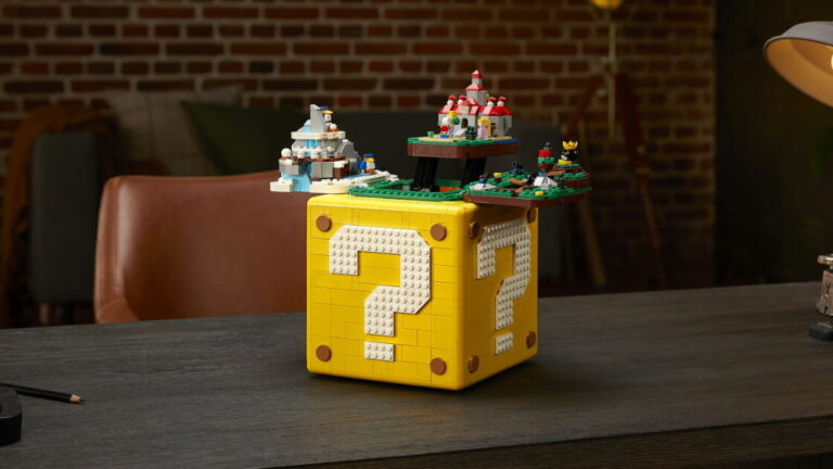 Lego and Nintendo Team Up for a Super Mario 64 Block Set