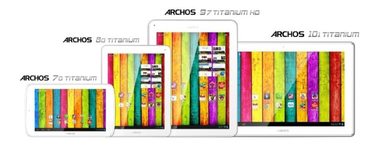 CES 2013: Archos Unveils Titanium Tablet Line