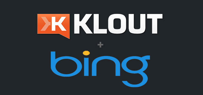 Bing Searches Can Now Boost Your Klout Score