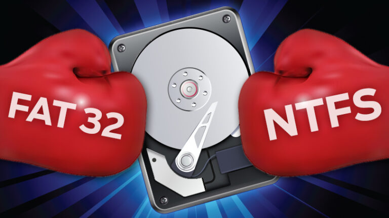 FAT32 vs. NTFS: Choose Your Own Format