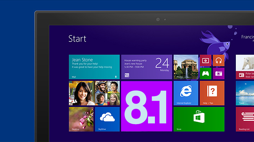 Windows 8.1 Shipping to PC Makers in Late August