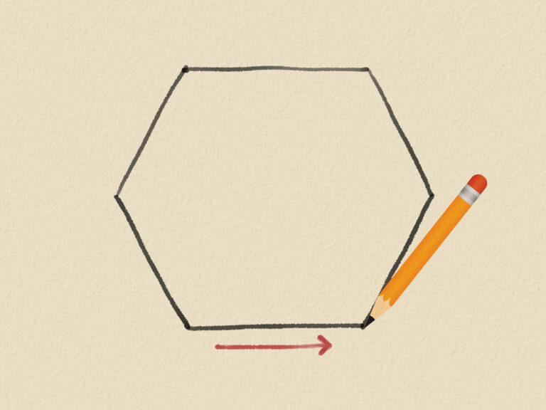 How to : How to Draw a Hexagon